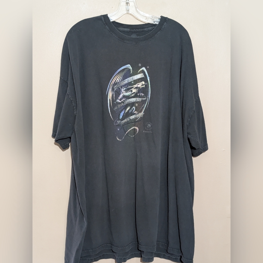 The Mountain Dragon T-shirt, 3XL, Black